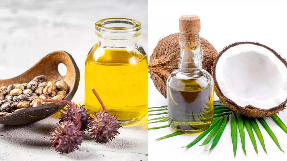 Coconut Oil vs. Castor Oil with Pearl Powder