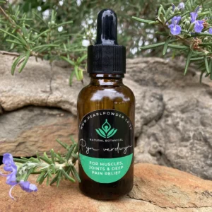 Pyn Verdwyn is a handcrafted botanical ointment made with DMSO, castor oil, essential oils & CBD to support joints, muscles, strains & post-recovery care.
