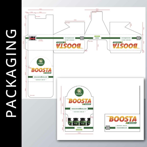 LDJ Logo Custom Packaging Mockup | Corporate Identity | Branding