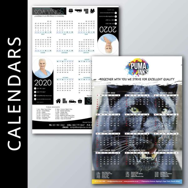 LDJ Calendar Mockup | Corporate Identity | Branding